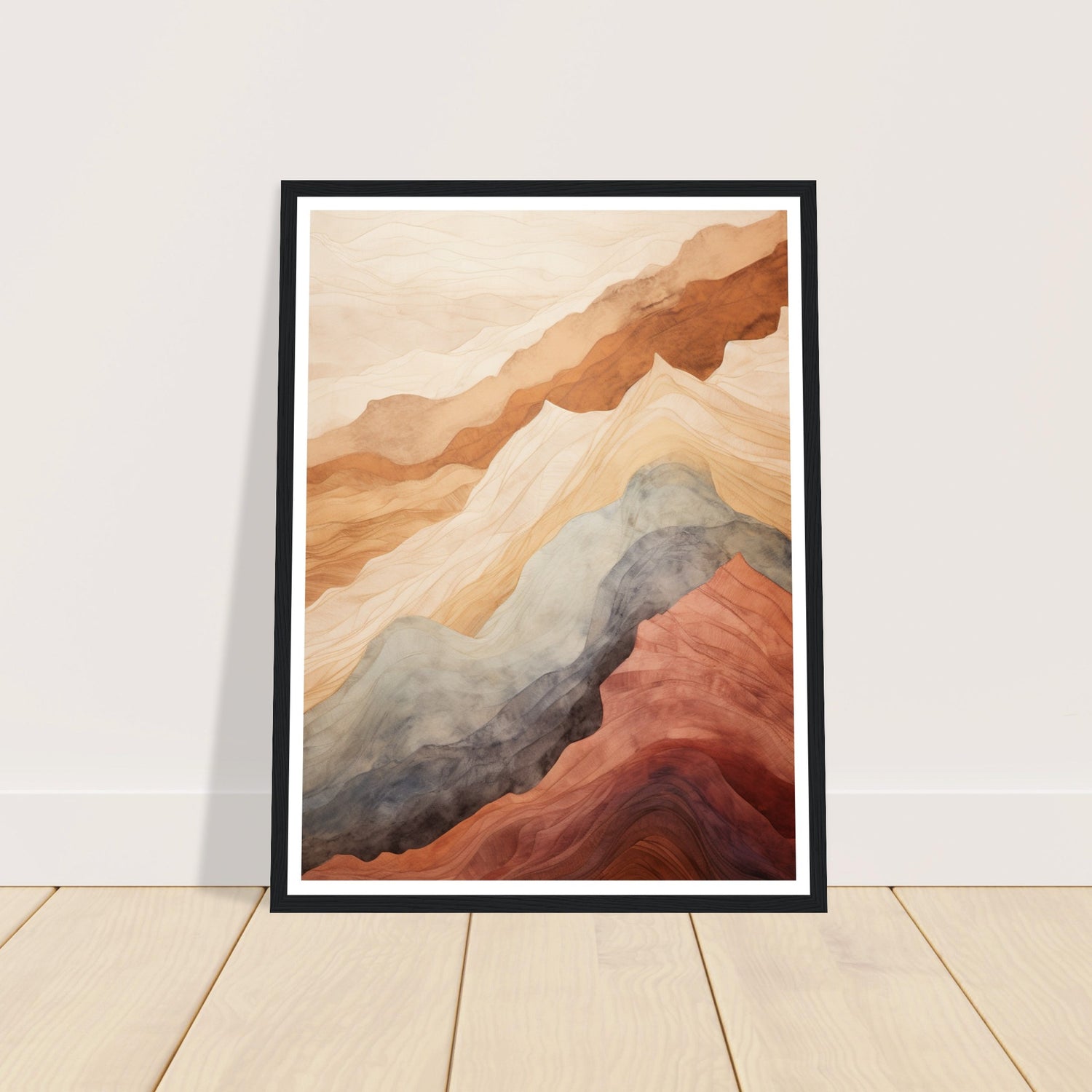 Expressive Brushstroke Art
