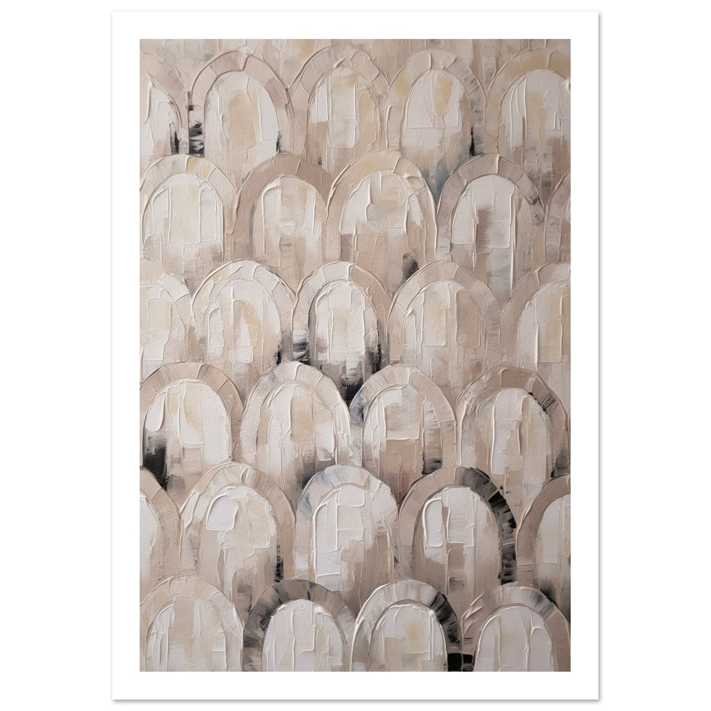 Sculpted Archways with Stroked Textures