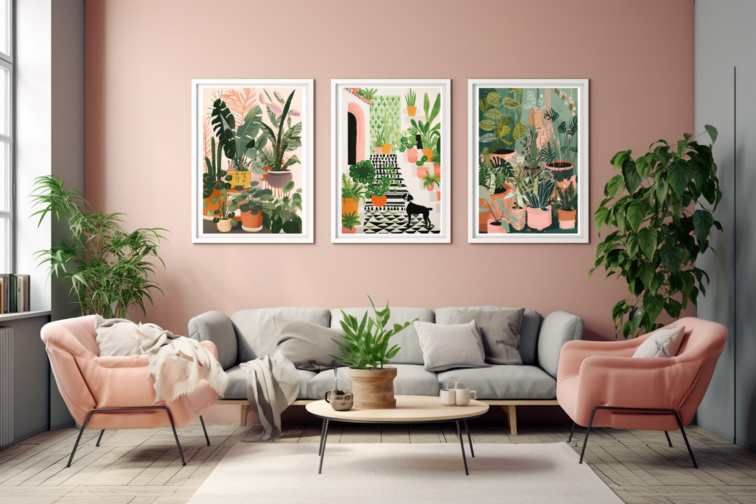 Vibrant Botanical and Floral Wall Art Prints to Add a Splash of Color to Your Home