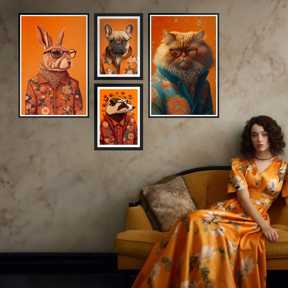 How Animal Portraits Can Add Character to Your Interior Design