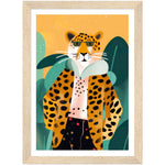 Load image into Gallery viewer, Trendy Leopard Chic Wall Art Print