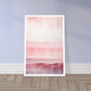 Minimalist Light Pink Abstract Wall Art Print