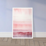 Load image into Gallery viewer, Minimalist Light Pink Abstract Wall Art Print