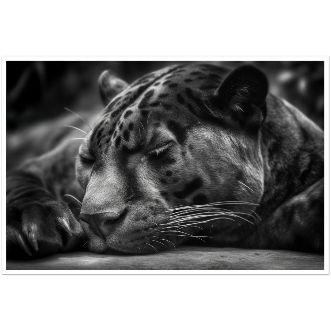 Serene Sleeping Panther