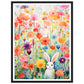 Vibrant Floral Fantasy Wall Art Print