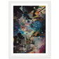 Stellar Space Art Collage Symphony Wall Art Print