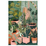 Load image into Gallery viewer, Potted House Plant Party Wall Art Print