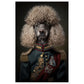 Poodle General Renaissance Animal Portraiture Wall Art Print