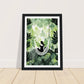 Minimalist Hammock In Lush Chic Garden Wall Art Print