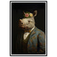 Regency Era Rhino Portraiture