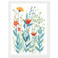 Wild Garden Flowers Wall Art Print