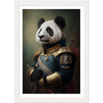 Load image into Gallery viewer, Panda Army General Portraiture Wall Art Print
