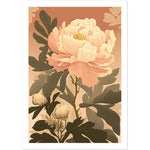 Load image into Gallery viewer, Pretty Peony Flower Petals Wall Art Print