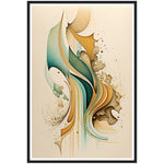 Load image into Gallery viewer, Whispers of Analogous Shapes Abstract Wall Art Print