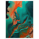 Load image into Gallery viewer, Oceanic Dreamscape Abstract Painting Wall Art Print