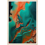 Load image into Gallery viewer, Oceanic Dreamscape Abstract Painting Wall Art Print
