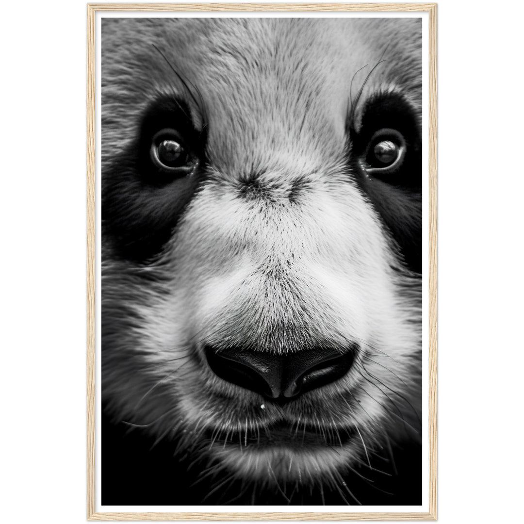 Panda Pose Perfection Photograph Wall Art Print