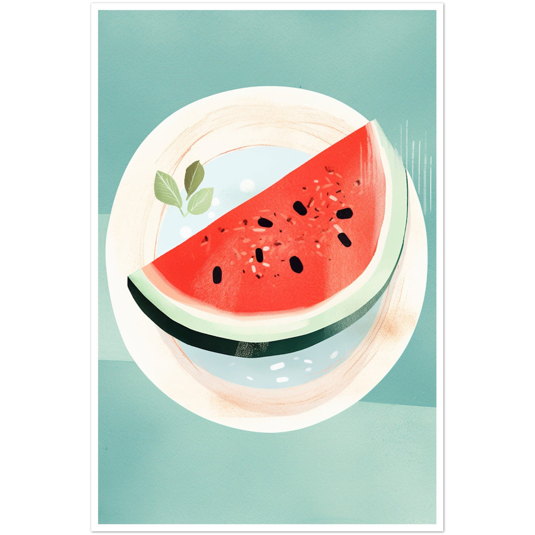 Serene Melon Slice