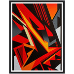 Load image into Gallery viewer, Red and Black Geometric Energy