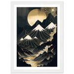 Load image into Gallery viewer, Shimmering Gold Dark Mountainous Vistas