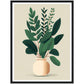 ZZ Plant Vase Wall Art Print