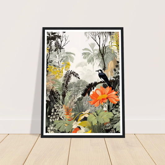 Lush Jungle Canopy Wall Art Print