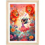 Load image into Gallery viewer, Wildflower Dance - Lion Edition Wall Art Print
