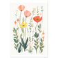 Blooming Garden Flowers Wall Art Print