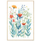 Wild Garden Flowers Wall Art Print