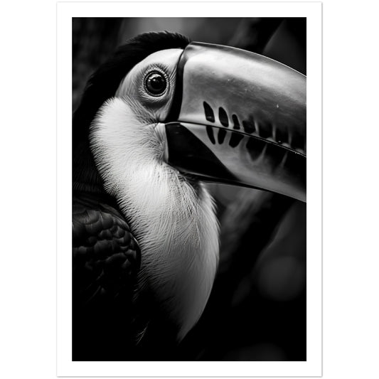 Toucan's Gaze Photograph Wall Art Print