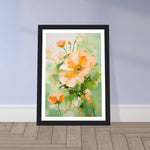 Load image into Gallery viewer, Soft Earthy Close-Up Marigold Flower Wall Art Print