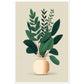 ZZ Plant Vase Wall Art Print