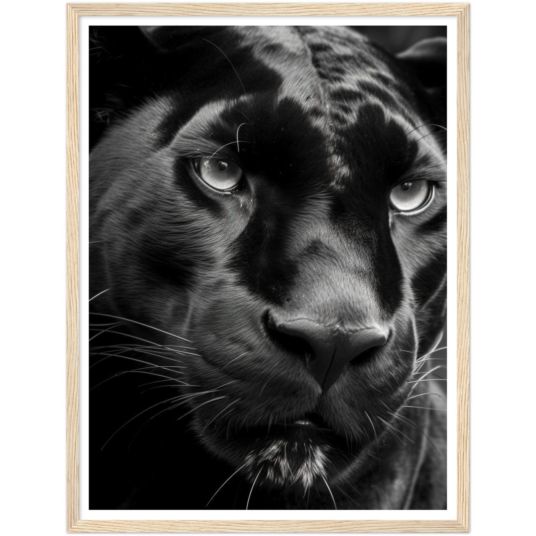 Panther's Gaze Photograph Wall Art Print