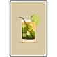 Cool Caipirinha Cocktail Drink Wall Art Print