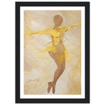 Load image into Gallery viewer, Rhythmic Whirling Ballet in Yellow and Brown