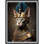 Load image into Gallery viewer, Feline Legionnaire: Roman Sphynx Cat Wall Art Print