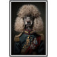 Poodle General Renaissance Animal Portraiture Wall Art Print