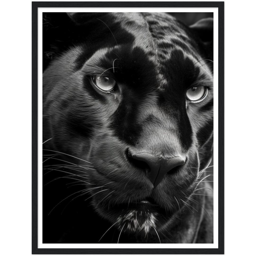 Panther's Gaze Photograph Wall Art Print
