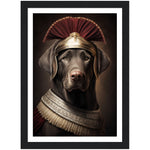 Load image into Gallery viewer, Labrador Legionnaire Dog Portraiture Wall Art Print