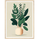 Load image into Gallery viewer, ZZ Plant Vase Wall Art Print

