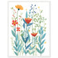 Wild Garden Flowers Wall Art Print