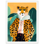 Load image into Gallery viewer, Trendy Leopard Chic Wall Art Print