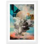 Load image into Gallery viewer, Celestial Cloud Collage Dreamscape Wall Art Print
