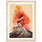 Volcanic Symphony Minimalist Wall Art Print