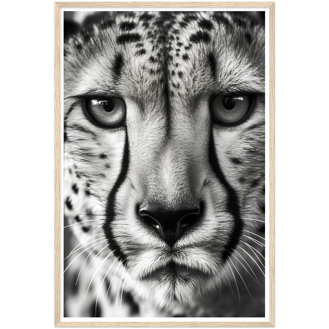 Cheetah's Gaze Photograph Wall Art Print