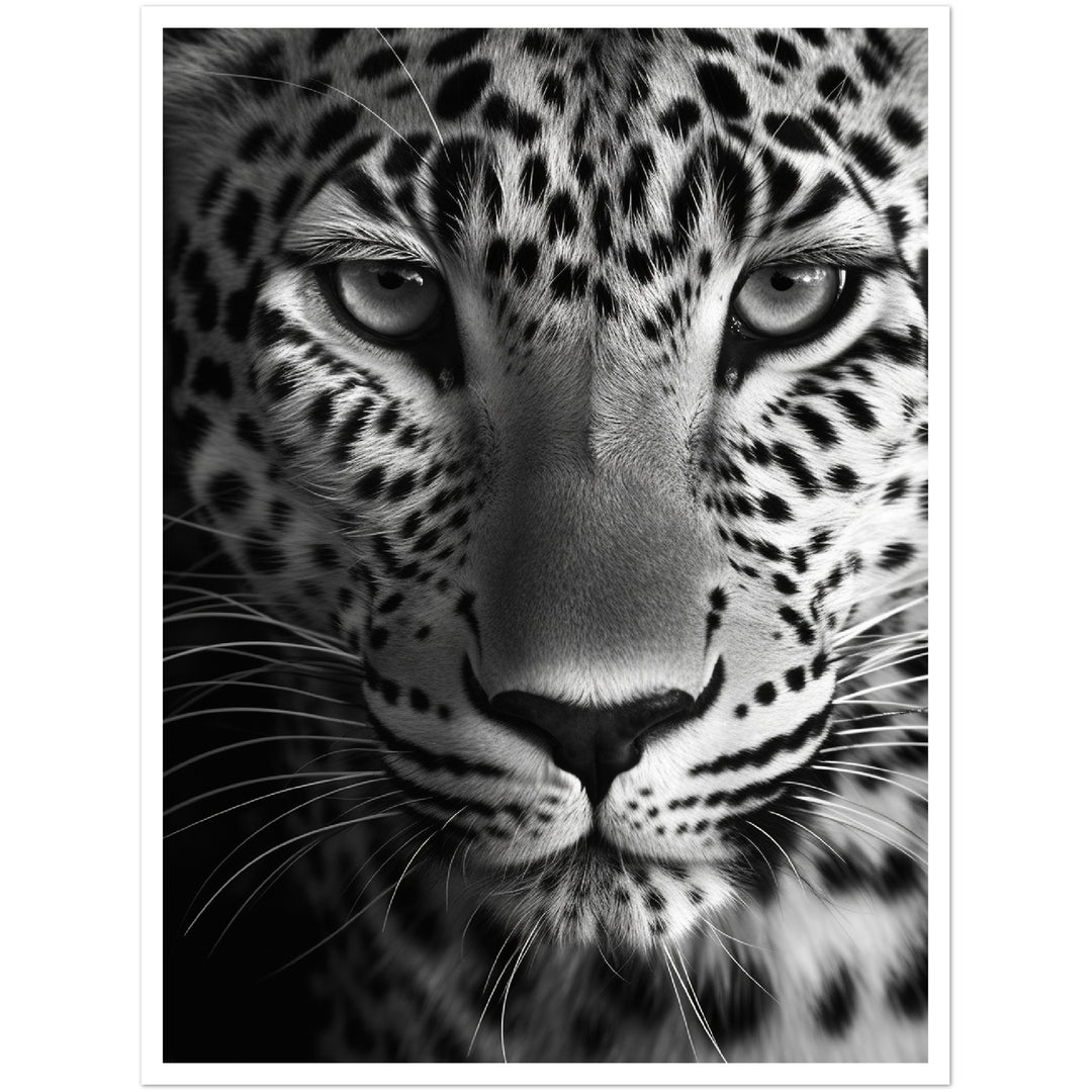 Leopard's Gaze Photograph Wall Art Print