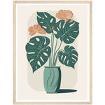 Load image into Gallery viewer, Monstera Plant in Vase Wall Art Print