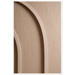 Load image into Gallery viewer, Neutral Sculpted Arch Patterns Wall Art Print