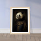 Majestic Tudor Panda Portraiture Wall Art Print