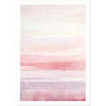 Load image into Gallery viewer, Minimalist Light Pink Blush Abstract Wall Art Print